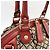 Borsa a tracolla Gucci Diamante Sukey Rosso Beige - vista 10