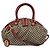 Borsa a tracolla Gucci Diamante Sukey Rosso Beige - vista 2
