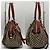 Borsa a tracolla Gucci Diamante Sukey Rosso Beige - vista 5