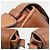 Borsa a tracolla Loewe in pelle marrone - vista 10