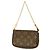 Louis Vuitton Monogram Mini Pochette Accessoires Marrone