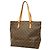 Borsa Cabas Mezzo Monogram Louis Vuitton Marrone