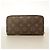 Louis Vuitton Monogram Zippy Wallet Braun - Ansicht 10