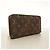 Louis Vuitton Monogram Zippy Wallet Braun - Ansicht 2