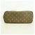 Borsa Tote Louis Vuitton Monogram Neverfull PM Marrone - vista 3