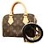 Borsa Louis Vuitton Monogram Speedy Bandoulière 20 Marrone
