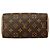Borsa Louis Vuitton Monogram Speedy Bandoulière 20 Marrone - vista 3