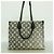 Borsa Tote Louis Vuitton Monogram Jacquard Denim OnTheGo MM Marrone Nero - vista 10