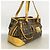 Borsa Tote Louis Vuitton Monogram Rivet Marrone - vista 2