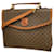 Céline Borsa 2-Way Celine Macadam Brown Marrone