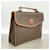 Céline Borsa 2-Way Celine Macadam Brown Marrone - vista 2