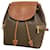 Céline Celine Macadam Brown Rucksack Braun