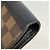 Louis Vuitton Damier Portefeuille Clapton Long Wallet Nero Damier ebene - vista 7