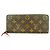 Louis Vuitton Monogram Portefeuille Clemence Long Wallet Fuschia
