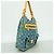 Borsa a tracolla Louis Vuitton Monogram Denim Baggy GM Blu - vista 2