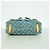 Borsa a tracolla Louis Vuitton Monogram Denim Baggy GM Blu - vista 3