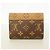 Cartera Louis Vuitton Tri-fold Castaño - vista 6