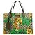 Gucci GG Supreme Tote Bag Brown Green Yellow