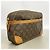 Borsa a Clutch Louis Vuitton Monogram Compiegne 28 Marrone - vista 2
