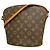 Borsa a tracolla Louis Vuitton Monogram Druot Marrone