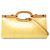 Louis Vuitton Yellow Monogram Vernis Roxbury Drive Giallo