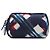 Pouch Airline in tela stampata blu Chanel