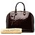 Louis Vuitton Purple Monogram Vernis Alma GM Porpora - vista 7