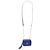 Borsa Lou Camera Saint Laurent Blue Baby Chevron Grain De Poudre Monogram - vista 6