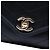 Borsa cintura Chanel Coco in pelle di vitello matelassé chevron nera Nero - vista 5