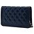 Chanel Blue Quilted Lambskin Boy Wallet On Chain Blu navy - vista 2