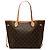 Louis Vuitton Brown Monogram Neverfull MM Marrone