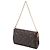 Louis Vuitton Brown Monogram Favorite PM Marrone - vista 2