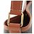 Céline Borsa a secchiello Celine Small Triomphe in tela rivestita marrone Marrone scuro - vista 7