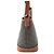 Céline Borsa a secchiello Celine Small Triomphe in tela rivestita marrone Marrone scuro - vista 9