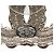Orecchini Chanel Silver CC in ottone e strass con chiusura a pressione Argento - vista 3