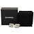 Orecchini Chanel Silver CC in ottone e strass con chiusura a pressione Argento - vista 4