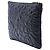 Clutch Chanel Black Medium CC Embossed Lambskin Camellia No 5 O Case Negro - vista 2