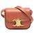 Céline Celine Mini Borsa a Tracolla Triomphe in Vitello Lucido Marrone