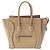 Céline Celine Beige Micro Drummed Calfskin Luggage Tote