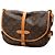 Louis Vuitton Brown Monogram Saumur 25 Marrone - vista 2