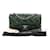 Chanel Green Extra Mini Rectangular Classic Patent Single Flap Verde Verde scuro - vista 15