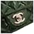Chanel Green Extra Mini Rectangular Classic Patent Single Flap Verde Verde scuro - vista 5