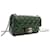 Chanel Green Extra Mini Rectangular Classic Patent Single Flap Verde Verde scuro - vista 6