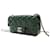 Chanel Green Extra Mini Rectangular Classic Patent Single Flap Verde Verde scuro - vista 7