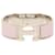 Bracciale Hermès Clic Clac H PM in smalto rosa largo  - vista 1