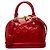 Louis Vuitton Red Monogram Vernis Alma BB Rosso