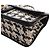 Chanel Beige CC Woven Lambskin and Viscose Houndstooth Single Flap - vista 11