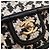 Chanel Beige CC Woven Lambskin and Viscose Houndstooth Single Flap - vista 8