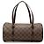 Louis Vuitton Brown Damier Ebene Papillon 30 Marrone