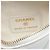 Chanel White CC Quilted Lambskin Arm-Geldbeutel Weiß Roh - Ansicht 5